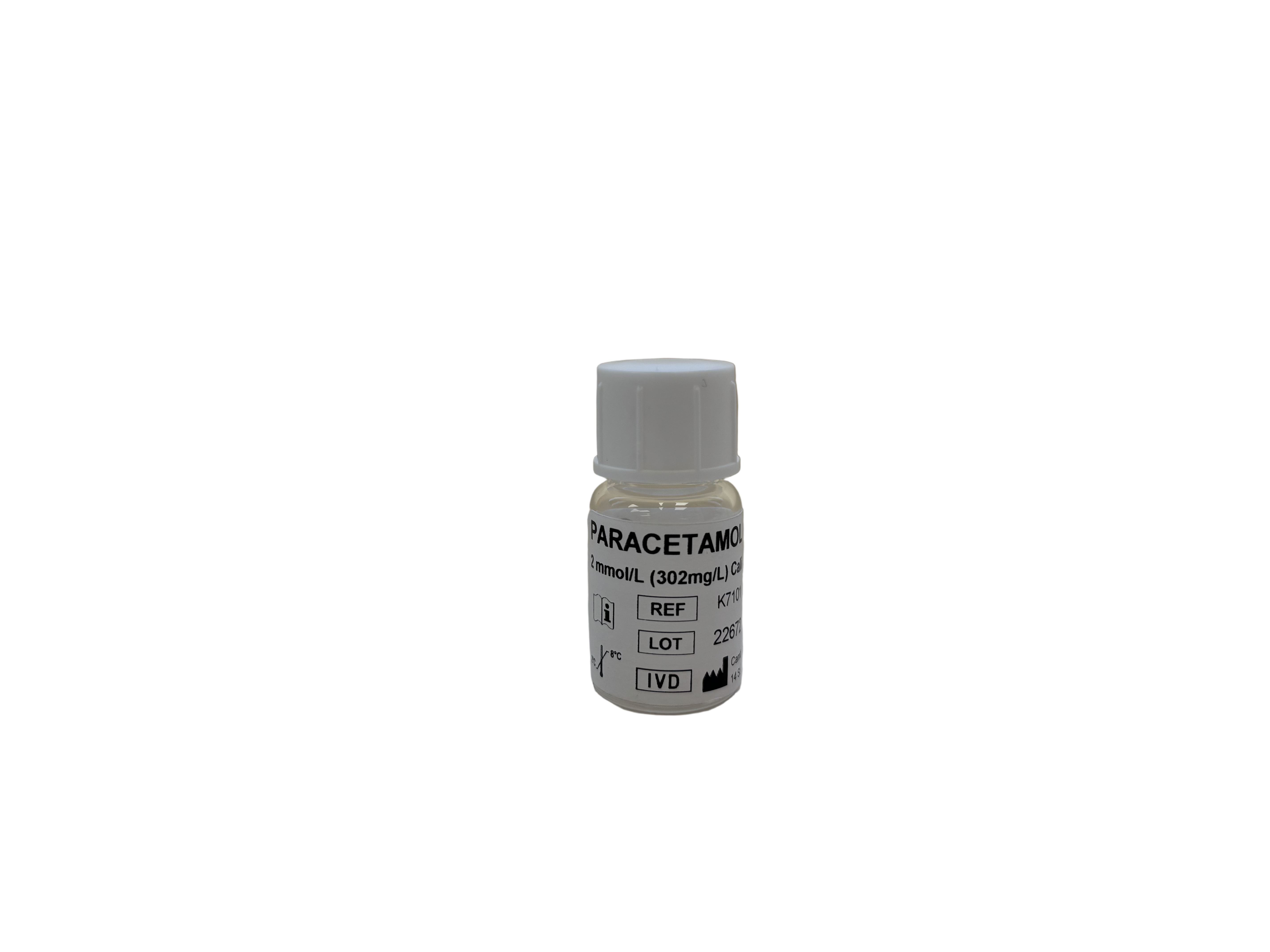 Paracetamol Aqueous Calibrator Vial (K7101)
